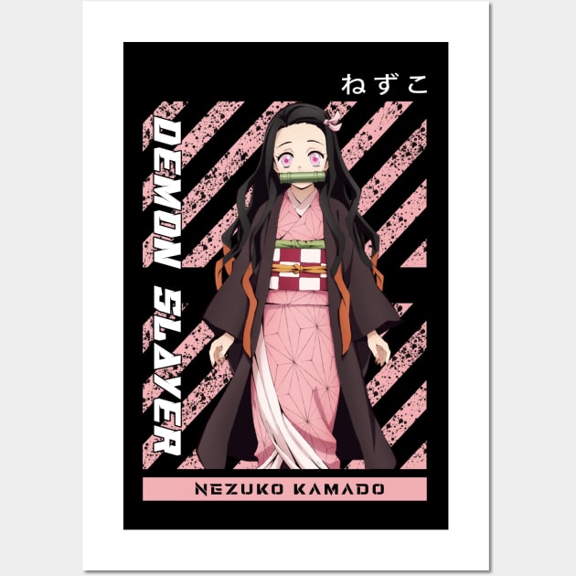 Nezuko Kamado Wall Art by ANIME FANS